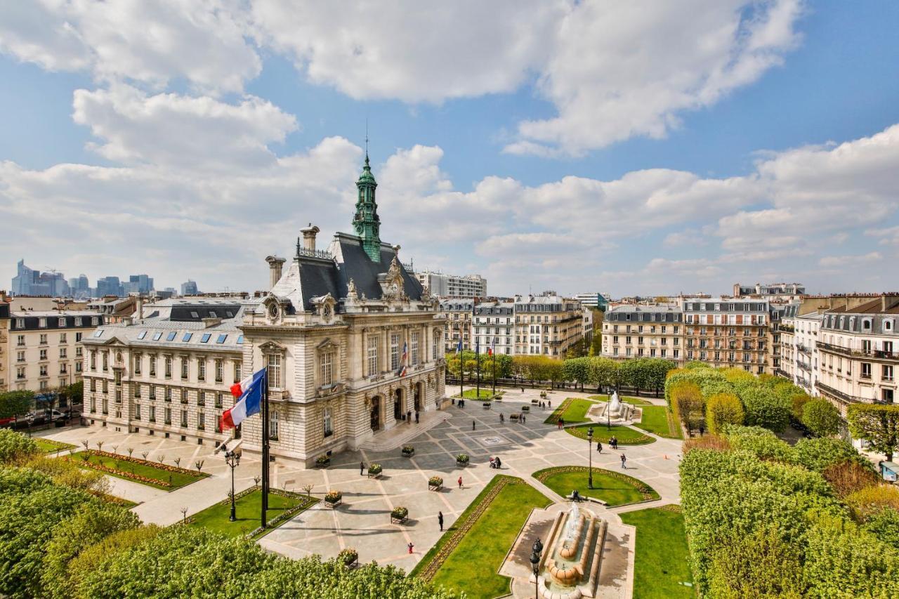 Апартаменты Place De La Mairie Левалуа-Пере Экстерьер фото